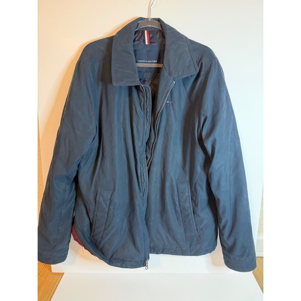 Men's Tommy Hilfiger Jacket Size XL Navy Blue
